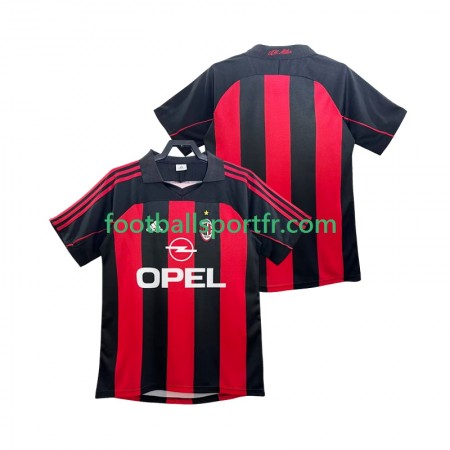 Tenue AC Milan 2000 Retro Domicile 2002 Maillot de Foot